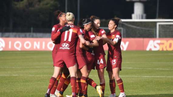 Serie A Femminile - Roma-Napoli 3-2 - Le ragazze di Bavagnoli si impongono grazie ai gol di Serturini, Andressa e Bartoli. GRAFICA! VIDEO! FOTO!