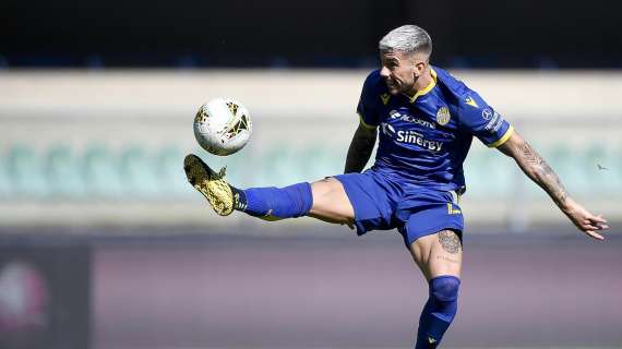 Hellas Verona, piccola lesione al polpaccio destro per Zaccagni: in dubbio per la Roma