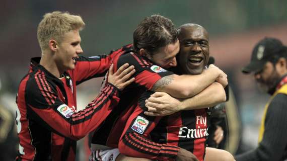 Milan-Parma 4-0, primo gol di Cassano in rossonero. Doppietta di Robinho, in gol anche Seedorf