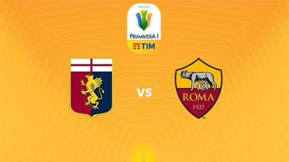 PRIMAVERA 1 - Genoa CFC vs AS Roma 3-3, termina la gara. Per i giallorossi a segno Bouah e due volte Celar