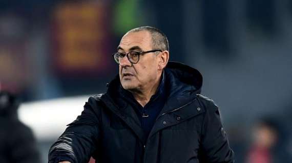 Juventus, Sarri: "In casa della Roma è lecito soffrire. Dybala arrabbiato? Non me ne può fregare di meno. Per Demiral infortunio forse serio"