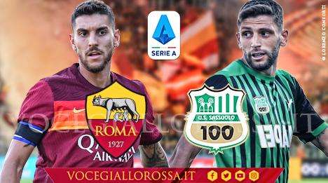 Roma-Sassuolo - La copertina del match!