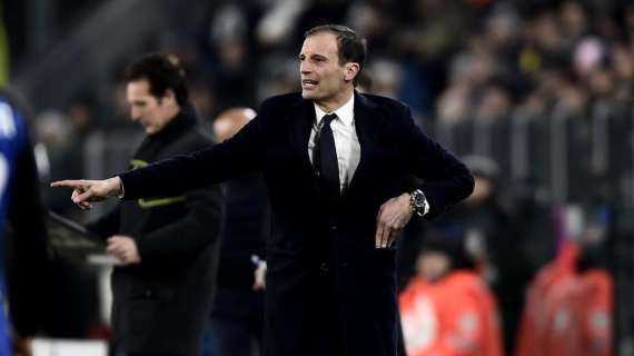 Juventus, Allegri: "La Roma sta facendo grandi cose"