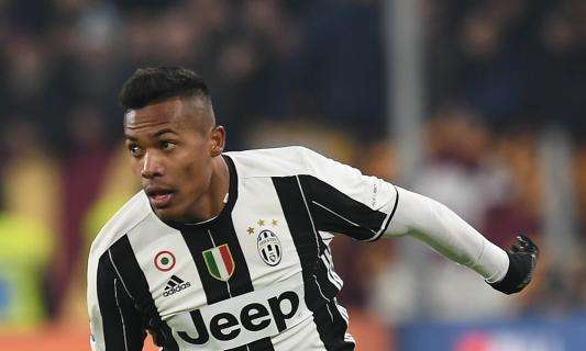 Juventus, primo report per Alex Sandro: trauma distrattivo ai flessori