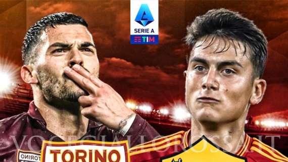 Torino-Roma - La copertina del match. GRAFICA!