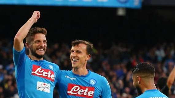 Napoli, Mertens: "Scudetto? Dobbiamo crederci, ci sono anche Inter, Juventus e Roma"