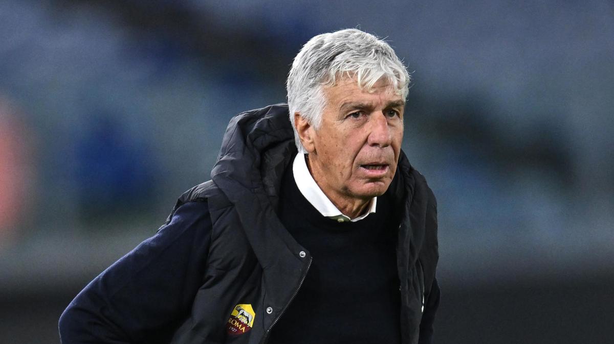 Milan-Roma - La reazione di Gasperini dopo il rigore di Dybala