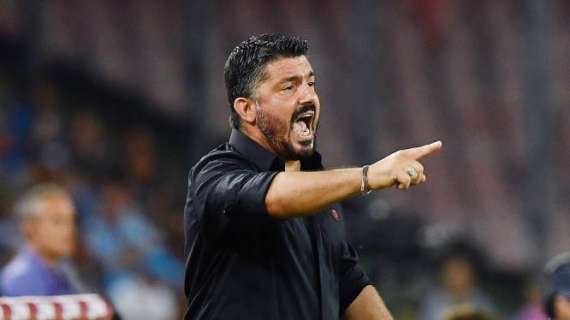 Milan, Gattuso: "La Roma è una squadra forte, prendiamoci le cose positive viste a Napoli"