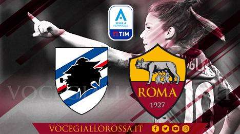 Serie A Femminile - Sampdoria-Roma 0-1 - La neo entrata Kramzar regala la vittoria nell'ultima gara della Regular Season