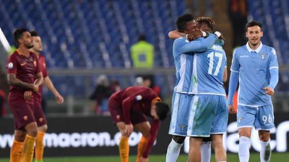 Lazio-Roma 2-0 - Primo atto tutto biancoceleste, si allontana la finale di Coppa Italia
