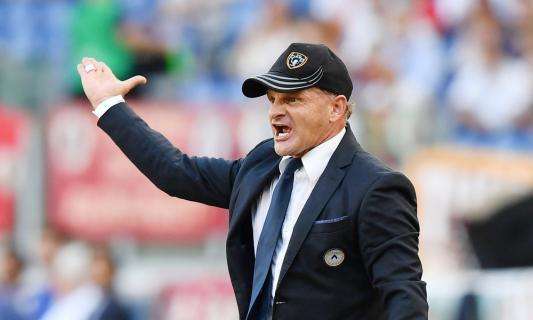 Udinese, Iachini: "Contro la Roma siamo rimasti in gara sino a un quarto d'ora dalla fine"