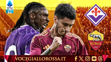 Fiorentina-Roma - La copertina del match. GRAFICA!