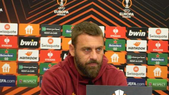 Oggi alle 14:30 la conferenza stampa di De Rossi