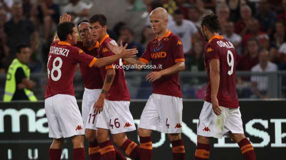 Roma-Aris Salonicco 3-0 - Osvaldo, Bradley e Destro a segno in un Olimpico stracolmo. FOTO!