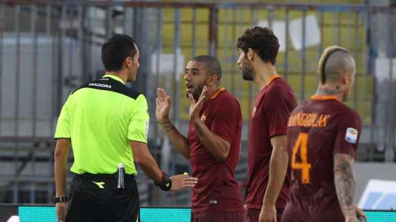 Empoli-Roma - La moviola: Bellusci graziato. Gilardino-Fazio è simulazione 