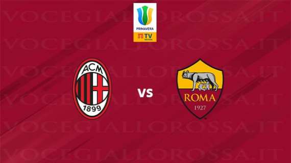 PRIMAVERA 1 - AC Milan vs AS Roma 2-2