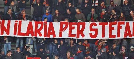 Chievo Verona-Roma, striscione dei tifosi romanisti per Ilaria Cucchi. FOTO!