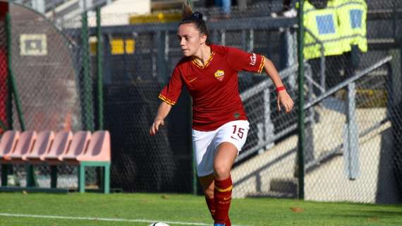 Roma Femminile, Serturini: "Buon test in vista del campionato. Contenta per il gol"