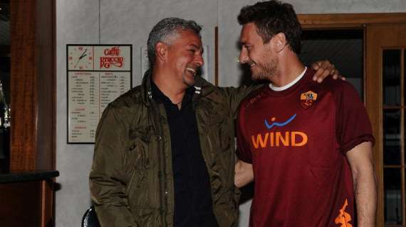 Francesco Totti e Roberto Baggio