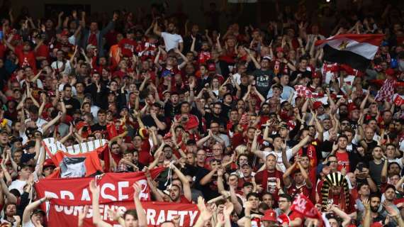 Liverpool-Roma, la UEFA sanziona i Reds con 8.000 euro di multa