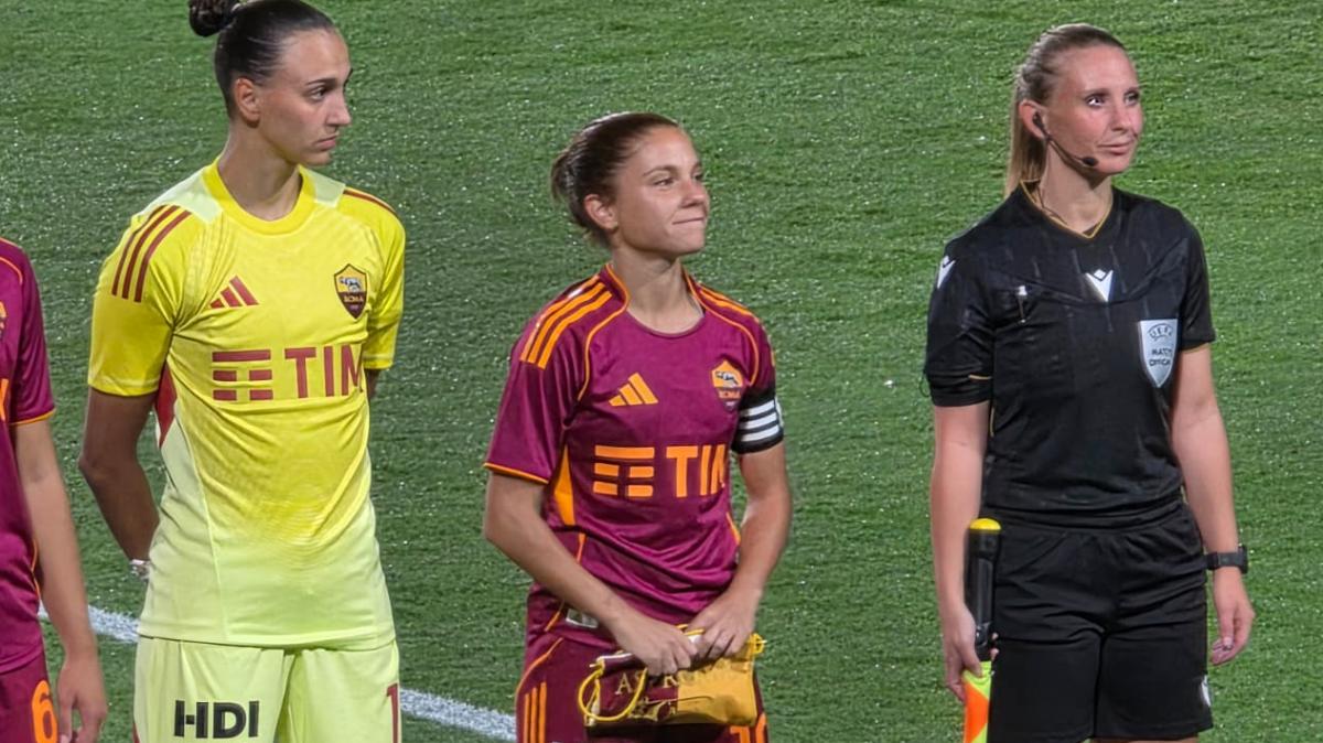 Roma Femminile, Giugliano: "Siamo serene e puntiamo a fare il nostro gioco contro il Valerenga". VIDEO!