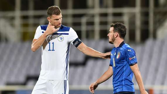La Roma in Nazionale - Italia-Bosnia 1-1 - Di Dzeko il gol bosniaco, in campo 90 minuti come Florenzi. Spazio anche per Pellegrini e Zaniolo. FOTO! VIDEO! 