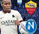 Serie A Femminile - Roma-Napoli - La copertina del match. GRAFICA!