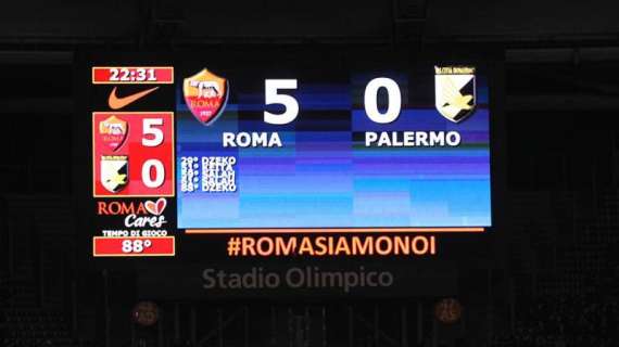 Roma-Palermo 5-0 - La photogallery