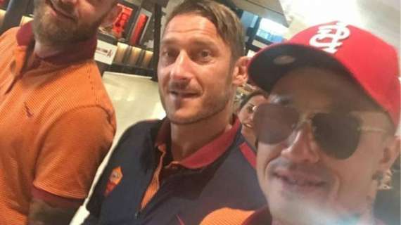 Weekend nel Principato di Monaco per Totti e Nainggolan 