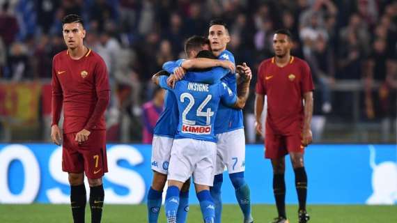 Diamo i numeri - Napoli-Roma - Azzurri vincenti da 10 giornate con il tridente in doppia cifra di reti. Un solo successo in carriera per Di Francesco contro gli azzurri