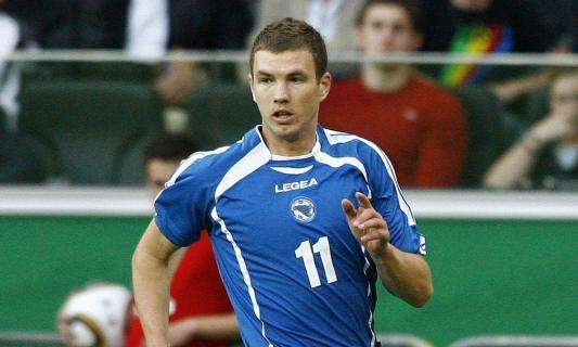 Bosnia, Bazdarevic: "Dzeko significa molto per la squadra, vedremo se potrà giocare"