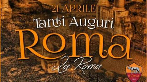 Twitter AS Roma: "Tanti auguri Roma"