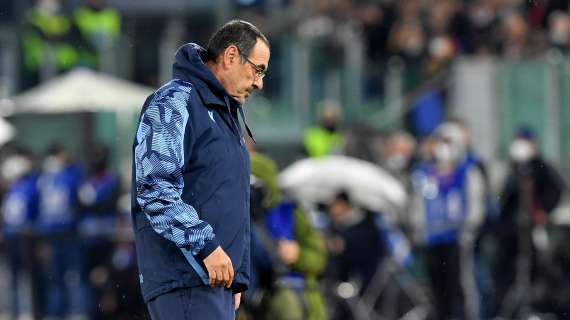 Lazio, Sarri: “Il derby ha lasciato scorie, mi vergognavo a Formello”