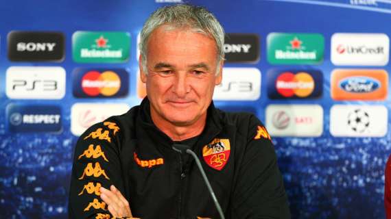 Ranieri: "Borriello e Perrotta stanno meglio. Domani gioca Julio Sergio. Mi auguro un presidente che faccia il bene della Roma"