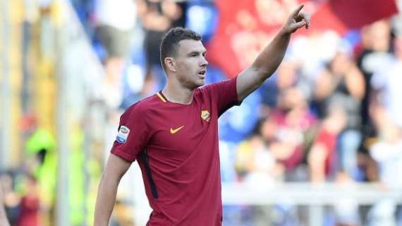 Lo Zenit su Dzeko. Ag. Dzeko: "Edin ha offerte, ma è felice a Roma e resterà sicuramente"