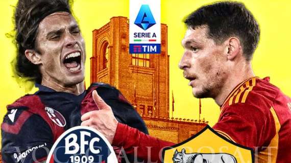 Bologna-Roma - La copertina del match. GRAFICA!