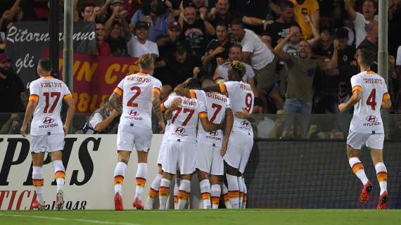 Alla Roma segnano tutti: 8 marcatori diversi su 12 gol