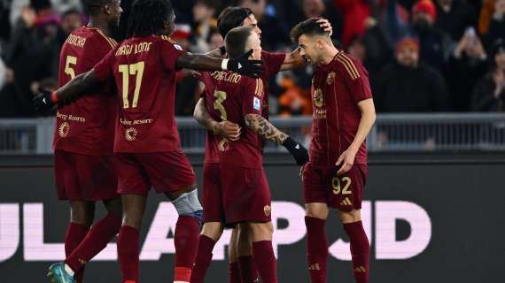 Roma un fortino in casa: 33 vittorie all’Olimpico dal 2017/18, pari solo al Manchester City 