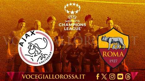 Women's Champions League - Ajax-Roma 2-1 - Giallorosse beffate nel finale: è ultimo posto nel girone