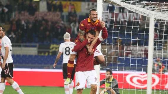 Roma, che attacco: tutti in gol, nessuno escluso