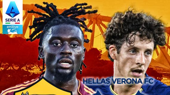Roma-Hellas Verona - La copertina del match. GRAFICA!