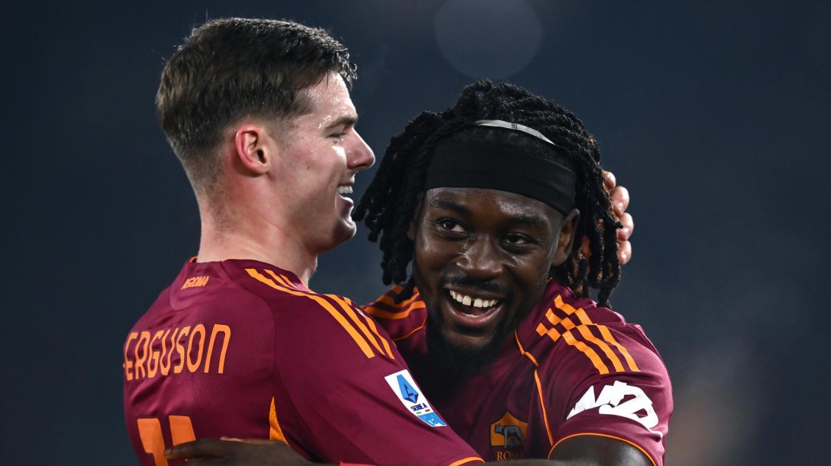Roma-Genoa 3-0 - Il terzo sigillo giallorosso lo segna Ferguson