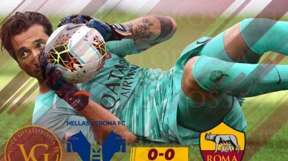 #IlMiglioreVG - Mirante è il man of the match di Hellas Verona-Roma 0-0. GRAFICA!