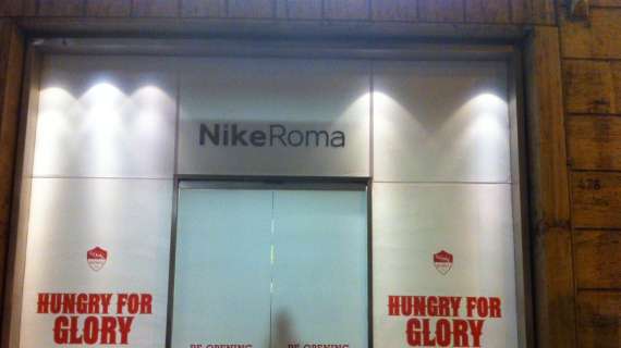 AS Roma Store e Nike: inizia una nuova era