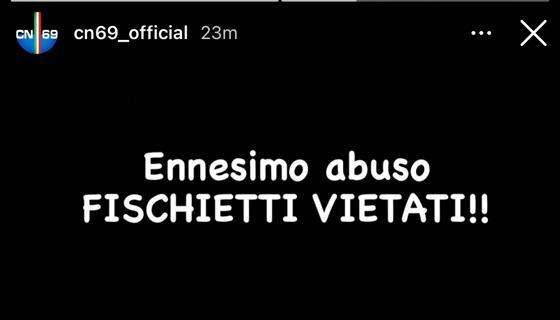 Inter-Roma, fischietti vietati. La Curva Nord nerazzurra: "Ennesimo abuso"