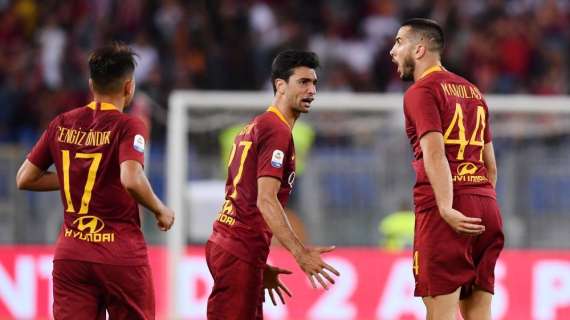 LA VOCE DELLA SERA - Pareggio pirotecnico all'Olimpico: i giallorossi rimontano sotto di due reti. Di Francesco: "Troppo brutti per essere veri nel primo tempo". Pastore: "Ci siamo rilassati dopo il primo gol"