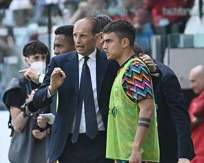 Juventus, Allegri: "Nessun rimpianto per Dybala"