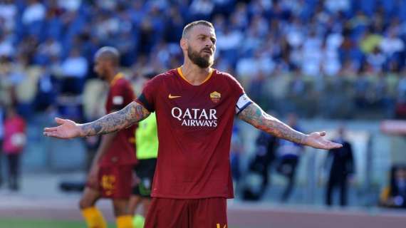 De Rossi e la Roma d'accordo per proseguire un altro anno. Da valutare le condizioni fisiche