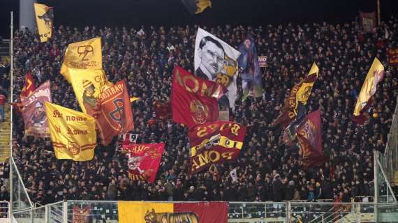 Roma-Milan, lo striscione della Sud: “Come fieri legionari su un campo di battaglia, date tutto per la Lupa, combattete per quella maglia”