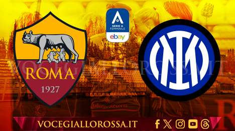 Serie A Femminile - Roma-Inter - La copertina del match. GRAFICA!